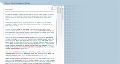 Desktop Screenshot of dailywriter.net